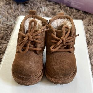 Cozy Brown Kids Boots